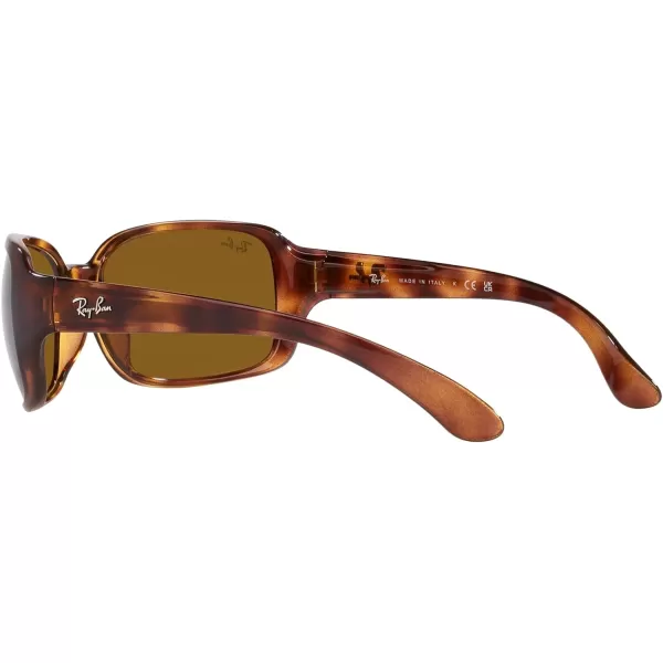 RayBan Womens Rb4068 Square SunglassesHavanaBrown
