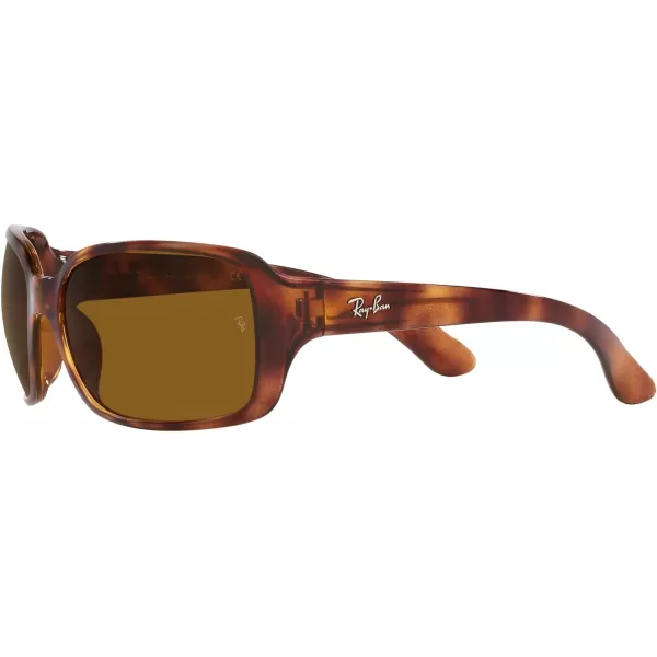 RayBan Womens Rb4068 Square SunglassesHavanaBrown