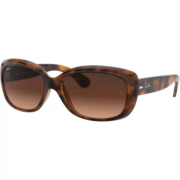 RayBan Womens Rb4101 Jackie Ohh Butterfly SunglassesHavanaPink Gradient Brown