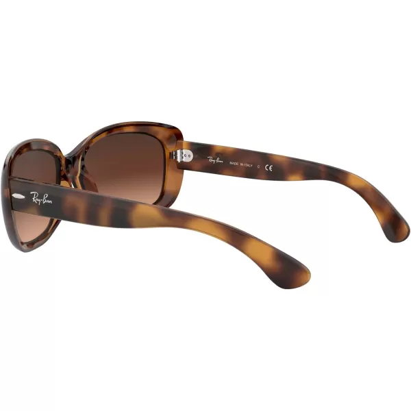 RayBan Womens Rb4101 Jackie Ohh Butterfly SunglassesHavanaPink Gradient Brown