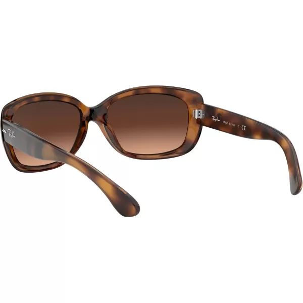 RayBan Womens Rb4101 Jackie Ohh Butterfly SunglassesHavanaPink Gradient Brown