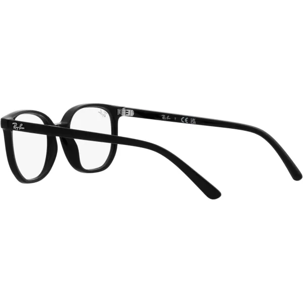 RayBan Womens Ry9097v Elliot Square Prescription Eyewear FramesBlackDemo Lens