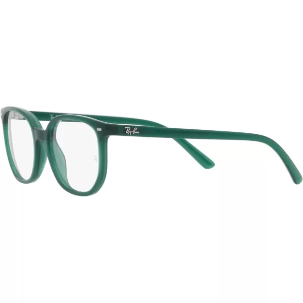 RayBan Womens Ry9097v Elliot Square Prescription Eyewear FramesOpal GreenDemo Lens