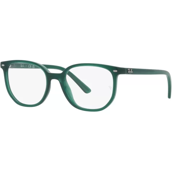 RayBan Womens Ry9097v Elliot Square Prescription Eyewear FramesOpal GreenDemo Lens