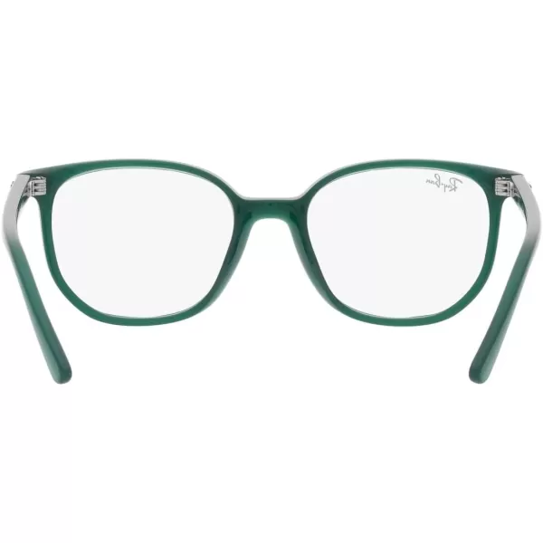 RayBan Womens Ry9097v Elliot Square Prescription Eyewear FramesOpal GreenDemo Lens