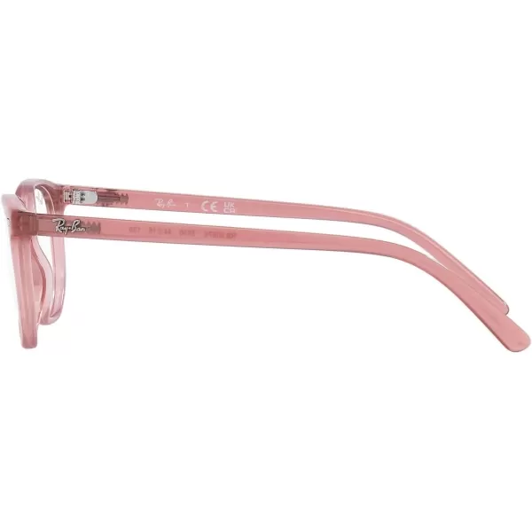 RayBan Womens Ry9097v Elliot Square Prescription Eyewear FramesOpal PinkDemo Lens