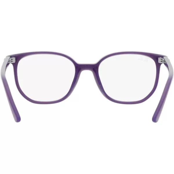 RayBan Womens Ry9097v Elliot Square Prescription Eyewear FramesOpal VioletDemo Lens