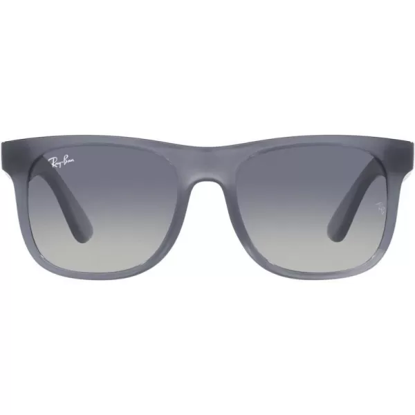 RayBan Boys Rj9069s Justin Square SunglassesOpal BlueBlue Gradient