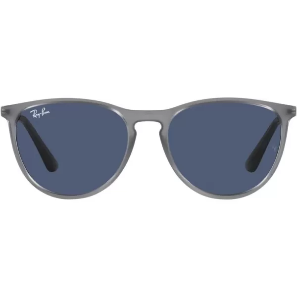 RayBan Junior Kids RJ9060s Erika Round SunglassesOpal BlueDark Blue