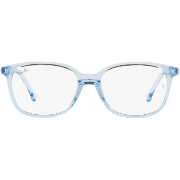 RayBan Junior Kids RY1900 Square Prescription Eyeglass FramesTransparent Light Blue