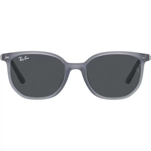 RayBan Juniors RJ9097s Elliot Square SunglassesOpal BlueDark Grey