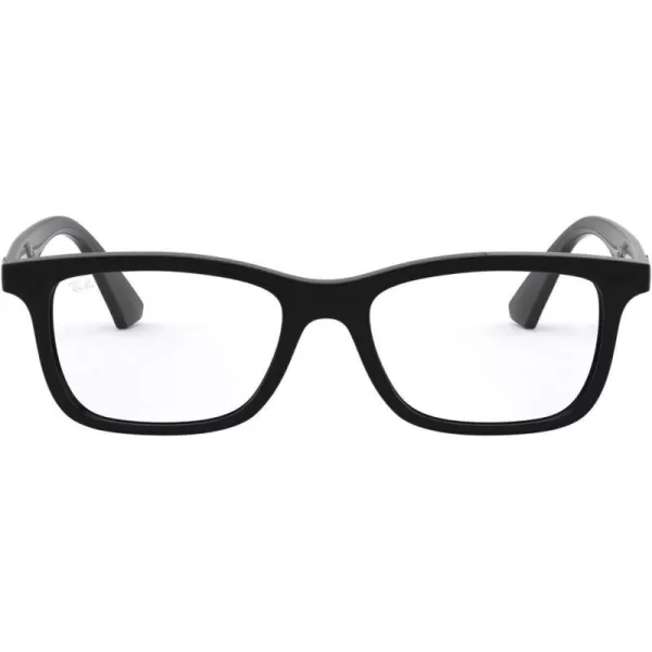 RayBan Kids Ry1562 Square Prescription Eyeglass FramesBlackDemo Lens