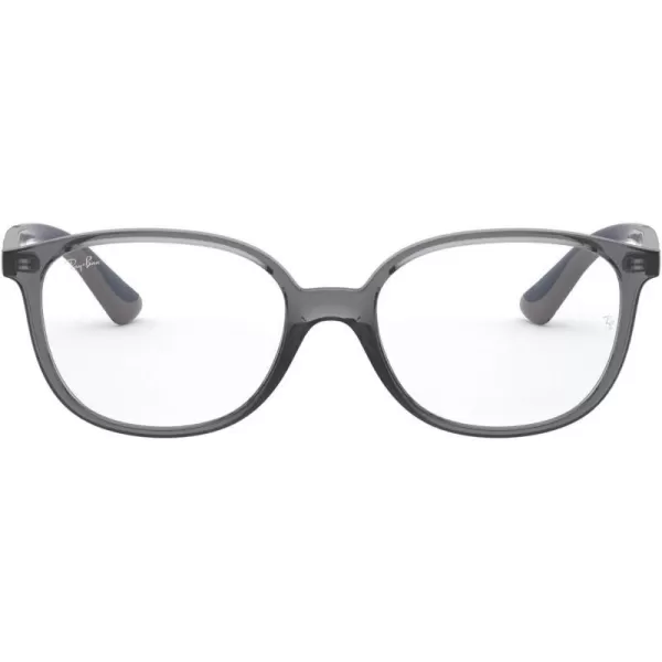 RayBan Kids Ry1598 Square Prescription Eyeglass FramesTransparent GreyDemo Lens