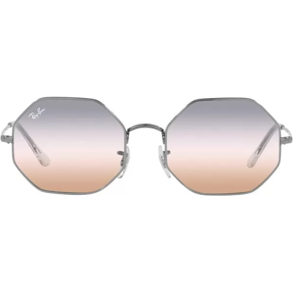 RayBan RB1972 Octagon SunglassesGunmetalPink Gradient Grey