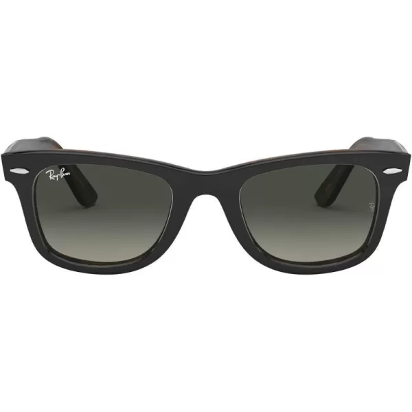 RayBan RB2140 Original Wayfarer Gradient SunglassesGrey on HavanaLight Grey Gradient Dark Grey