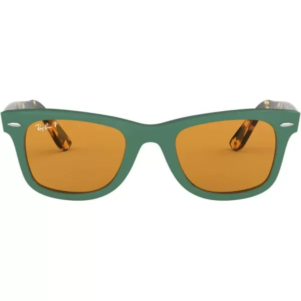 RayBan RB2140 Original Wayfarer Polarized Square SunglassesRb2140 Original Wayfarer Polarized GreenYellow Polarized