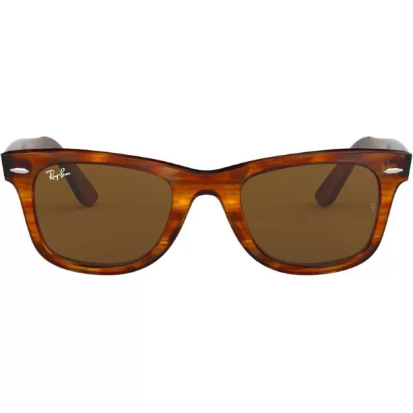 RayBan RB2140 Original Wayfarer SunglassesStriped HavanaB15 Brown