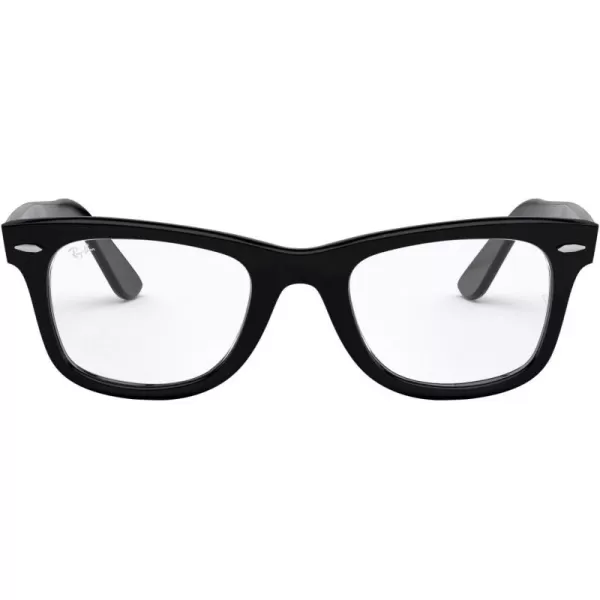 RayBan RX5121 Wayfarer Square Prescription Eyeglass Frames BlackDemo Lens 50 mm