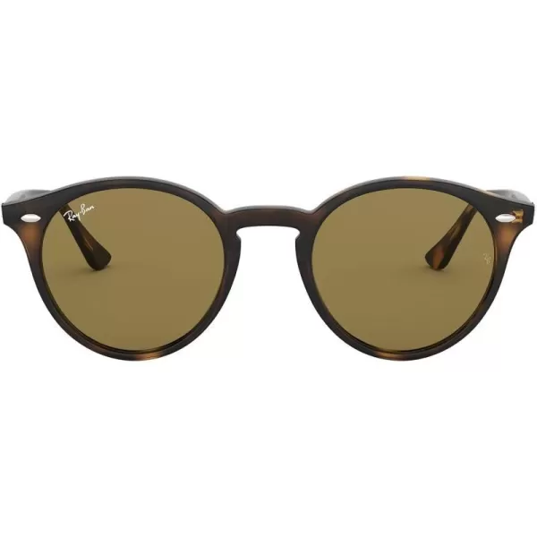 RayBan Rb2180 Round SunglassesLight HavanaDark Brown