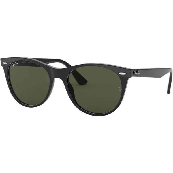 RayBan Rb2185 Wayfarer Ii Round SunglassesBlackG15 Green