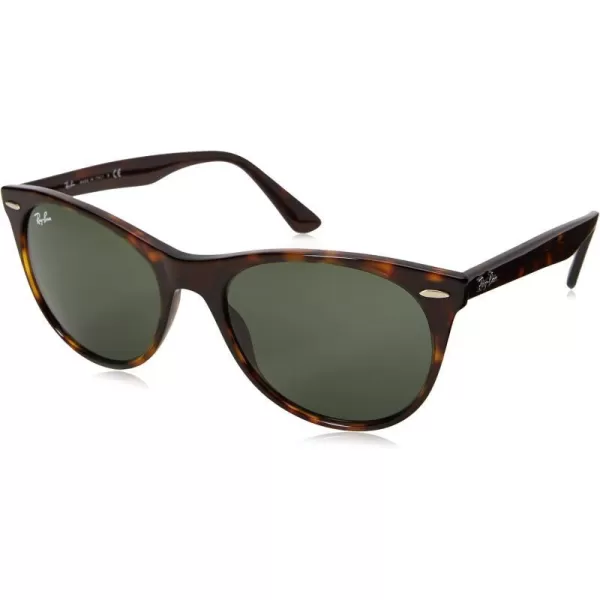 RayBan Rb2185 Wayfarer Ii Round SunglassesStriped HavanaB15 Brown