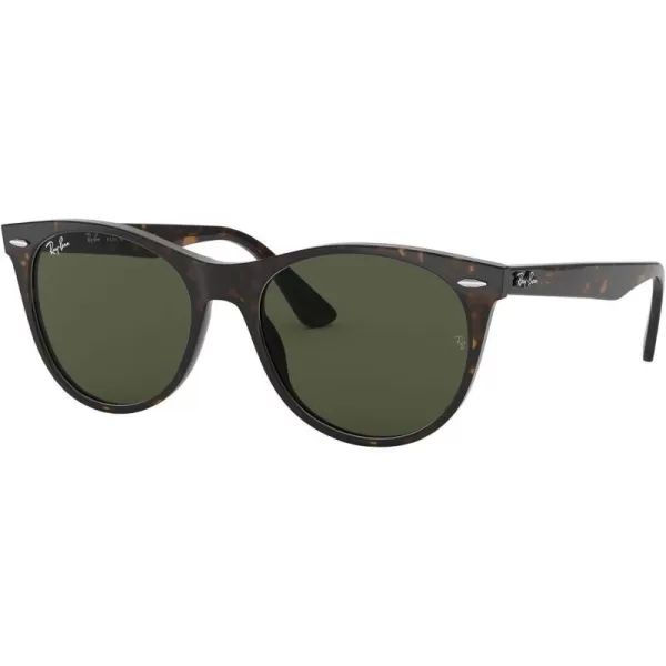 RayBan Rb2185 Wayfarer Ii Round SunglassesTortoiseG15 Green