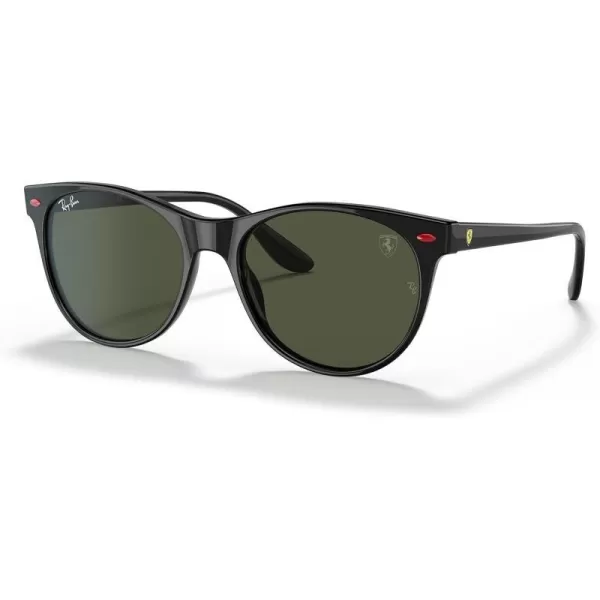 RayBan Rb2202m Scuderia Ferrari Collection Round SunglassesBlackGreen