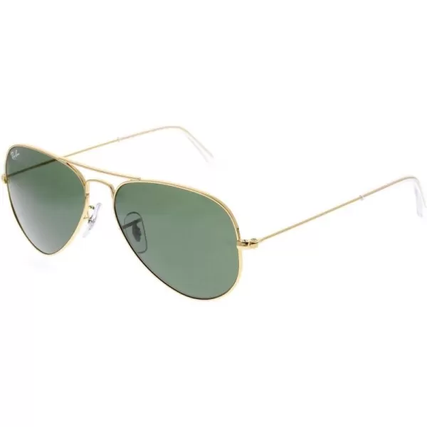 RayBan Rb3025 Classic AviatorGold BrownG15 Green