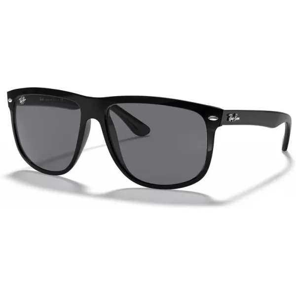 RayBan Rb4147 Boyfriend Square SunglassesBlackDark Grey