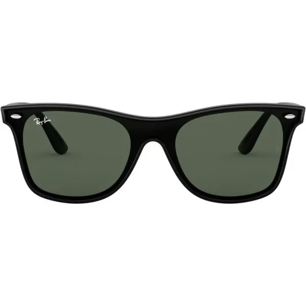 RayBan Rb4440n Blaze Wayfarer Square SunglassesBlackDark Green