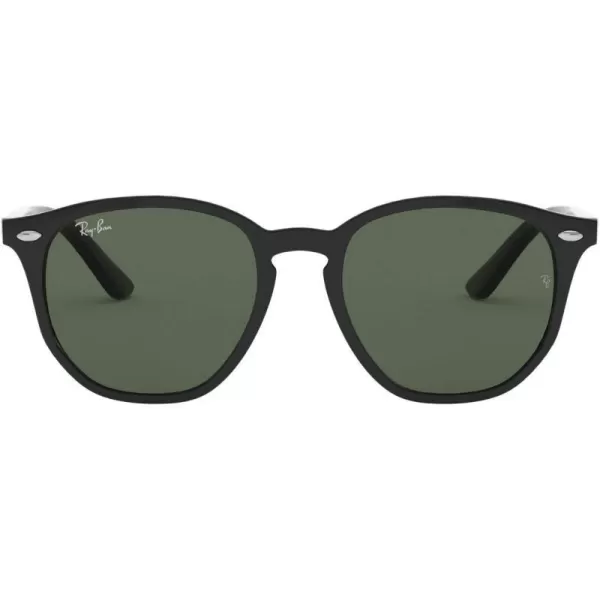 RayBan Rj9070s Round SunglassesBlackDark Green