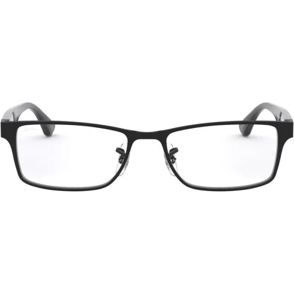 RayBan Rx6238 Square Prescription Eyeglass FramesBlackDemo Lens