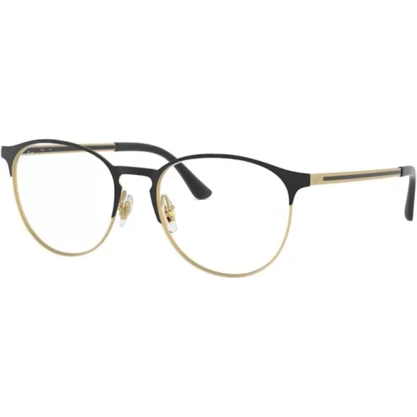 RayBan Rx6375f Low Bridge Fit Round Prescription Eyeglass Frames