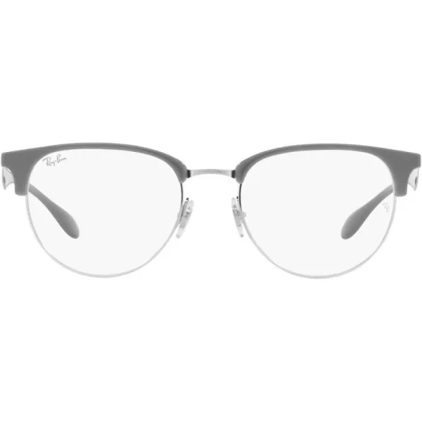 RayBan Rx6396 Round Prescription Eyeglass FramesGreyDemo Lens