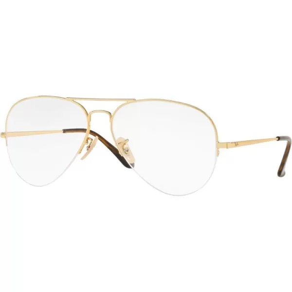 RayBan Rx6589 Aviator Gaze Prescription Eyeglass FramesRayBan Rx6589 Aviator Gaze Prescription Eyeglass Frames