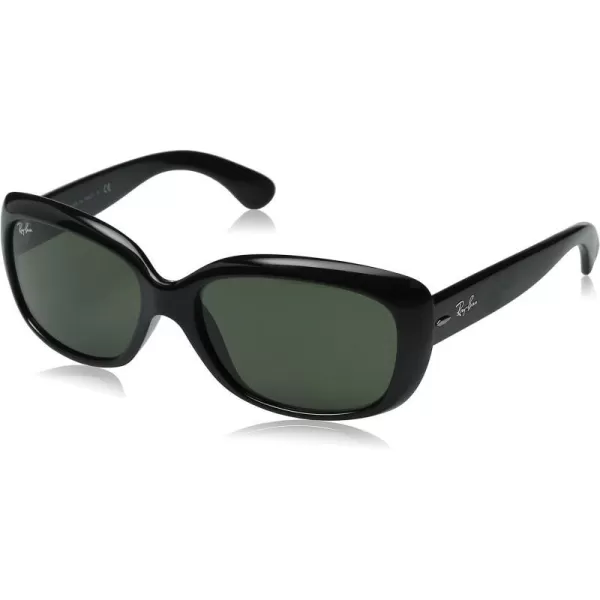 RayBan Womens Rb4101 Jackie Ohh Butterfly SunglassesBlackGreen