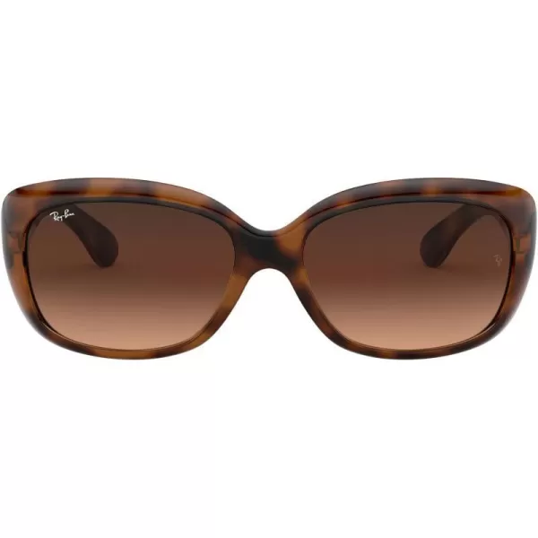 RayBan Womens Rb4101 Jackie Ohh Butterfly SunglassesHavanaPink Gradient Brown