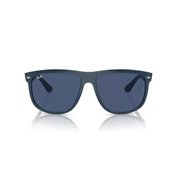 RayBan Womens Rb4147 Boyfriend Square SunglassesDark BlueDark Blue