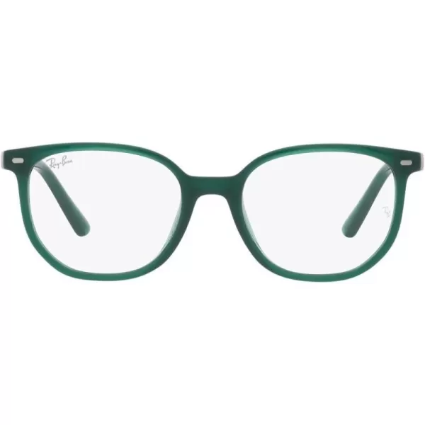 RayBan Womens Ry9097v Elliot Square Prescription Eyewear FramesOpal GreenDemo Lens