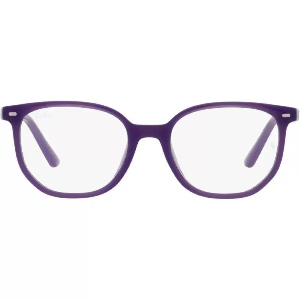 RayBan Womens Ry9097v Elliot Square Prescription Eyewear FramesOpal VioletDemo Lens