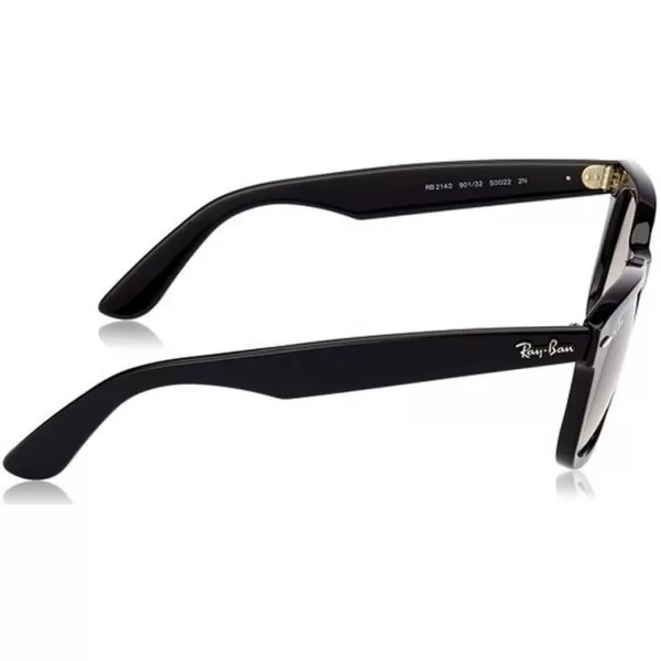 RayBan RB2140 Original Wayfarer SunglassesBlackCrystal Grey Gradient