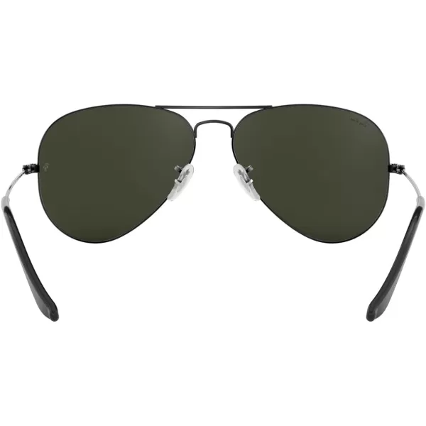 RayBan RB3025 Classic Aviator SunglassesGunmetalG15 Green