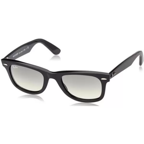 RayBan RB2140 Original Wayfarer SunglassesBlackCrystal Grey Gradient