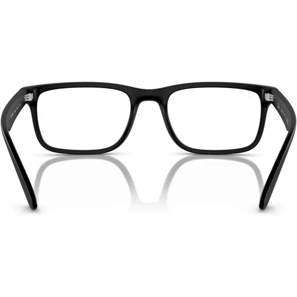 imageRayBan Rx7232m Scuderia Ferrari Collection Rectangular Prescription Eyewear FramesMatte BlackDemo Lens