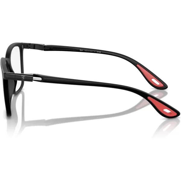 imageRayBan Rx7240m Scuderia Ferrari Collection Square Prescription Eyewear FramesMatte BlackDemo Lens