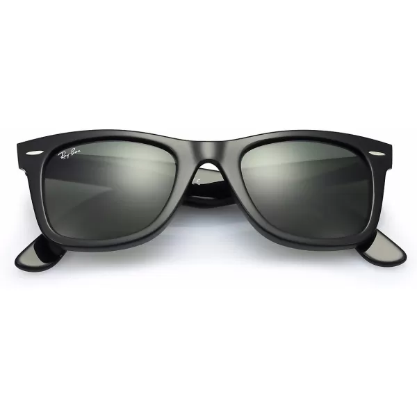 imageRayBan RB2140 Original Wayfarer Polarized Square SunglassesBlackGreen Polarized