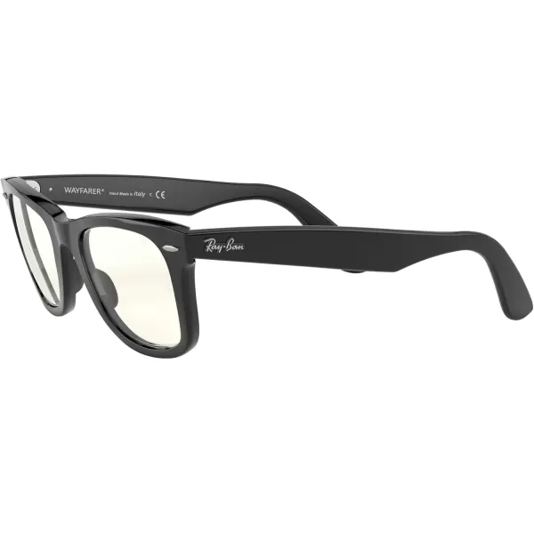 imageRayBan RB2140 Original Wayfarer Polarized Square SunglassesBlackPhotochromic Grey Polarized