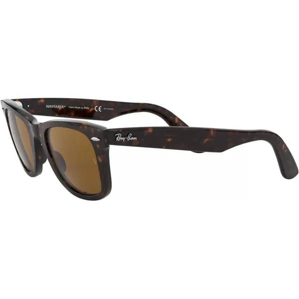 imageRayBan RB2140 Original Wayfarer Polarized Square SunglassesTortoiseBrown Polarized