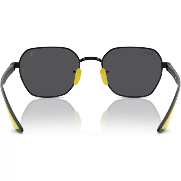 imageRayBan Rb3794m Scuderia Ferrari Collection Square SunglassesBlackDark Grey