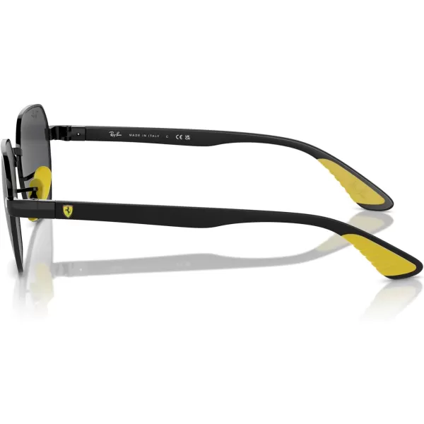 imageRayBan Rb3794m Scuderia Ferrari Collection Square SunglassesBlackDark Grey